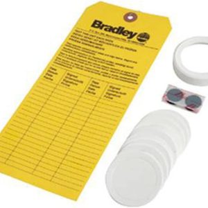Bradley S19314-DCFW Halo Eye-Face Wash, Plastic Showerhead, Stainless Steel Bowl & Dust Cover