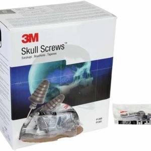 3M™ E-A-R™ Express Pod Plugs E988MB2 Metal Detectable Corded Reusable Earplugs — NRR 26 dB