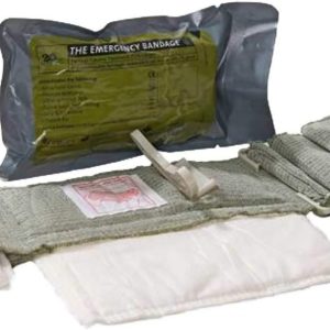 FIRSTCARE Military Tactical Trauma Treatment Bandage 10 x 17cm (Green)