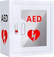 CARDIACT Alarmed Outdoor AED Cabinet with Lock 38 x 42 x 22cm
