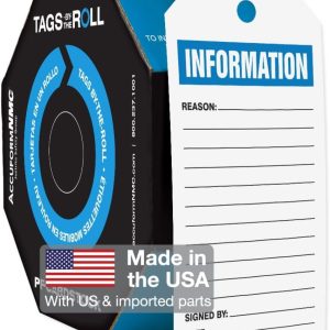 Accuform TRS320CTP Red Scaffold Status Safety Tag
