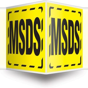 Accuform PSR282 6" x 24" Slip-Gard™ Border Floor Sign: Caution Keep Area Clear
