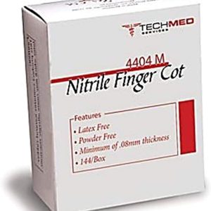 AEROSHIELD Medium Nitrile Finger Cots Box/100