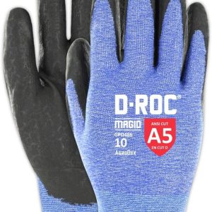 Magid D-ROC AeroDex Touchscreen Compatible Foam Nitrile Coated Work Gloves