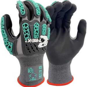 Magid T-REX 21G MAX Level 2 Impact Glove With Foam Nitrile Palm Coating