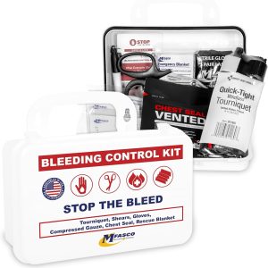 RAPIDSTOP Small Bleed Control with QUIKCLOT Combat Gauze- Tactical 8 x 18 x 6cm