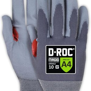 Magid D-ROC 21G Ultra-Thin Polyurethane Palm Coated Work Gloves