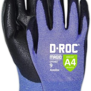 Magid AeroDex 18-Gauge Polyurethane Palm Coated Cut Resistant Work Gloves With Touchscreen Compatibility