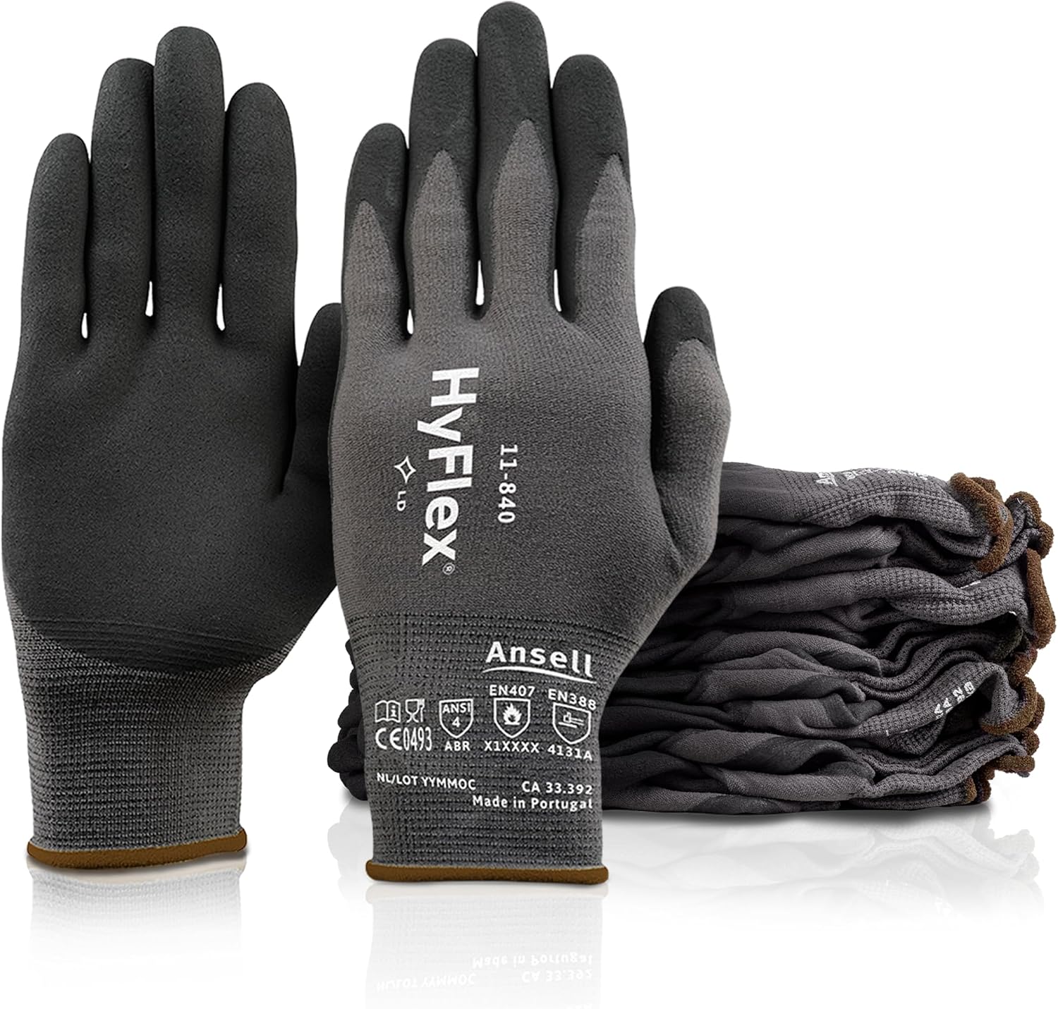 Ansell® HyFlex® 70-225 7-Gauge Kevlar® Cut-Resistant Gloves — ANSI Cut Level A3